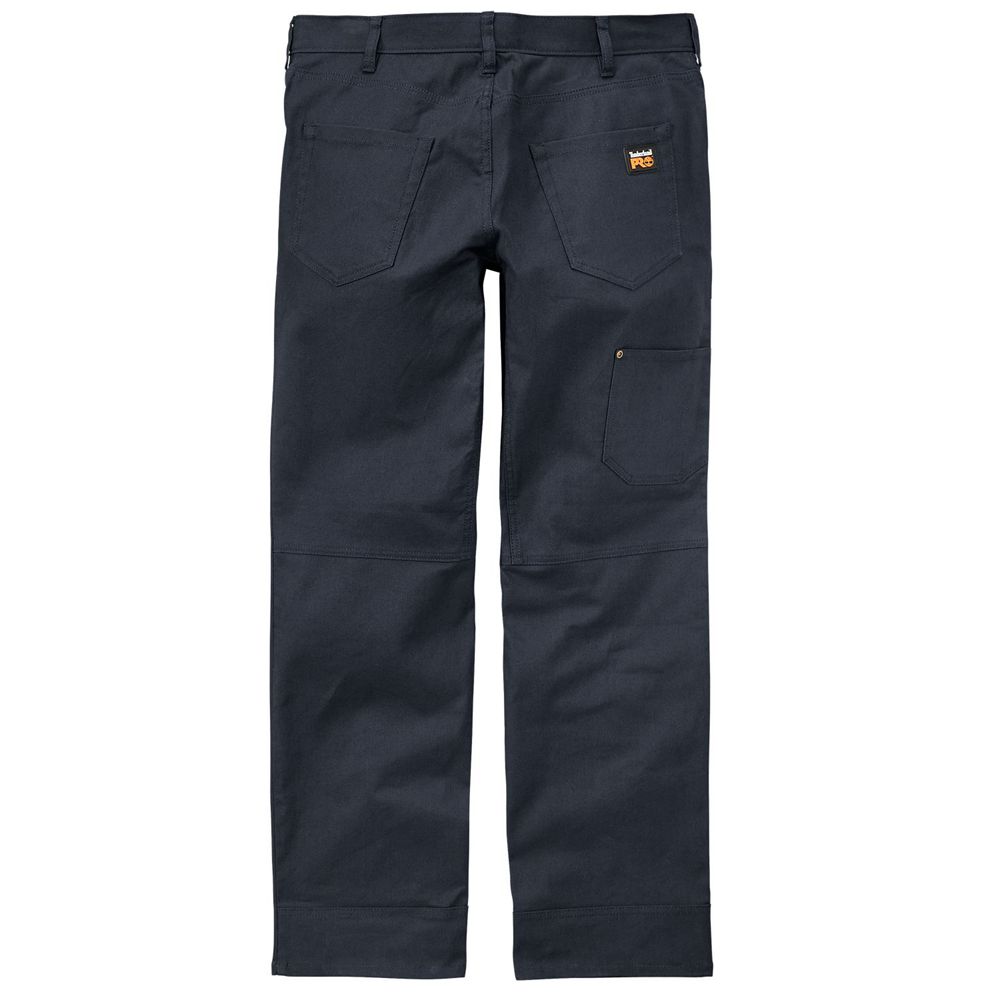 Pantalones Timberland Argentina Hombre - Pro® Gridflex Basic Lona Work - Azul Marino - XGCHTF-897